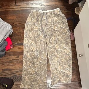 Men's Tan Patterned Pants
